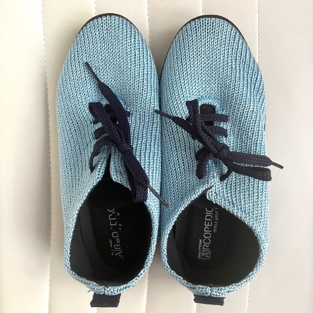 Arcopedico LS Sky Blue Knit - Size 36 (USA 6)